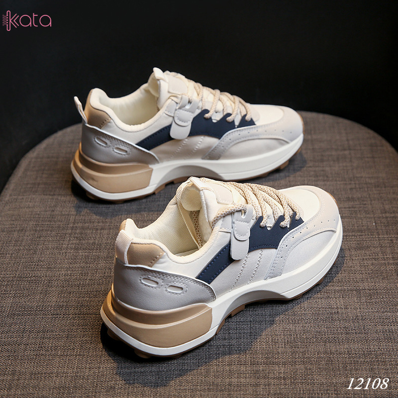 Giày thể thao nữ, giày chạy bộ,dạo phố sinh viên phong cách Hàn Quốc 12107