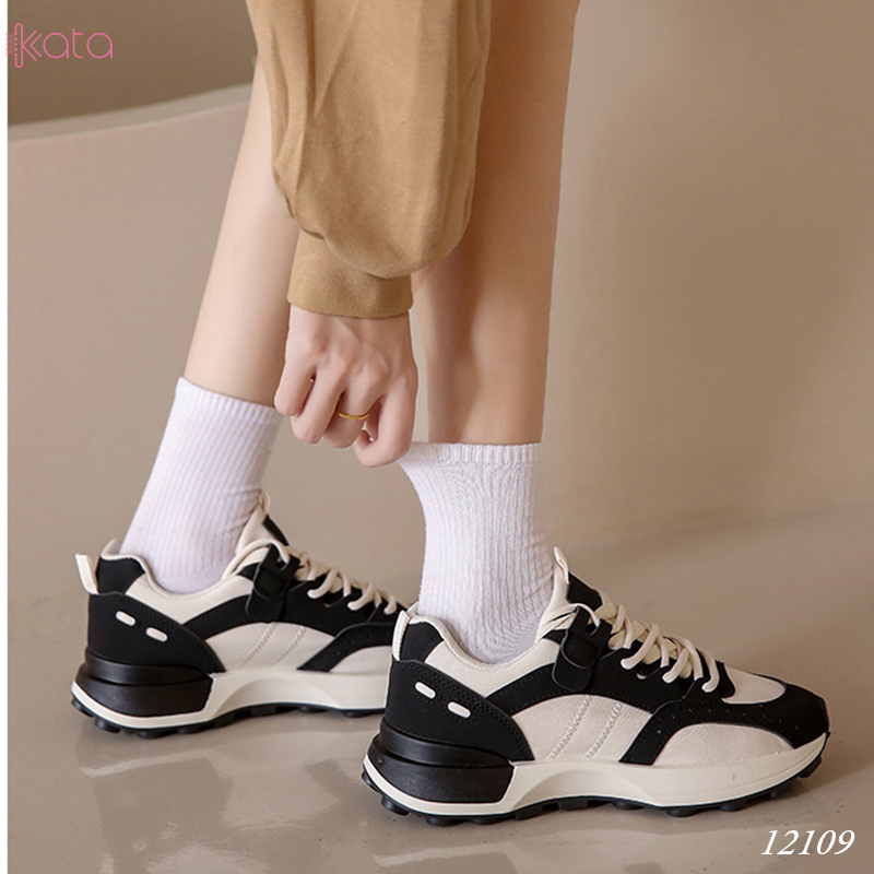 Giày thể thao nữ, giày chạy bộ,dạo phố sinh viên phong cách Hàn Quốc 12107