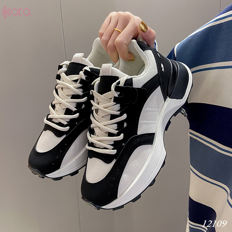 Giày thể thao nữ, giày chạy bộ,dạo phố sinh viên phong cách Hàn Quốc 12107