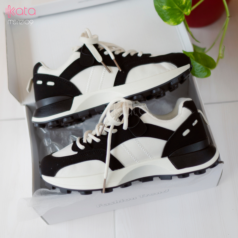 Giày thể thao nữ, giày chạy bộ,dạo phố sinh viên phong cách Hàn Quốc 12107