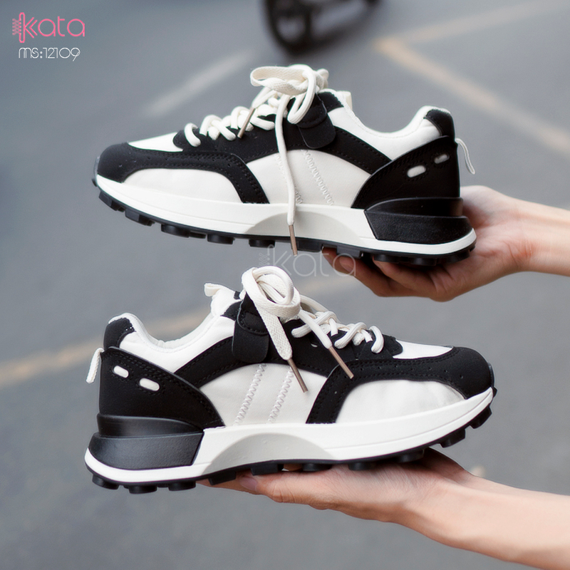 Giày thể thao nữ, giày chạy bộ,dạo phố sinh viên phong cách Hàn Quốc 12107