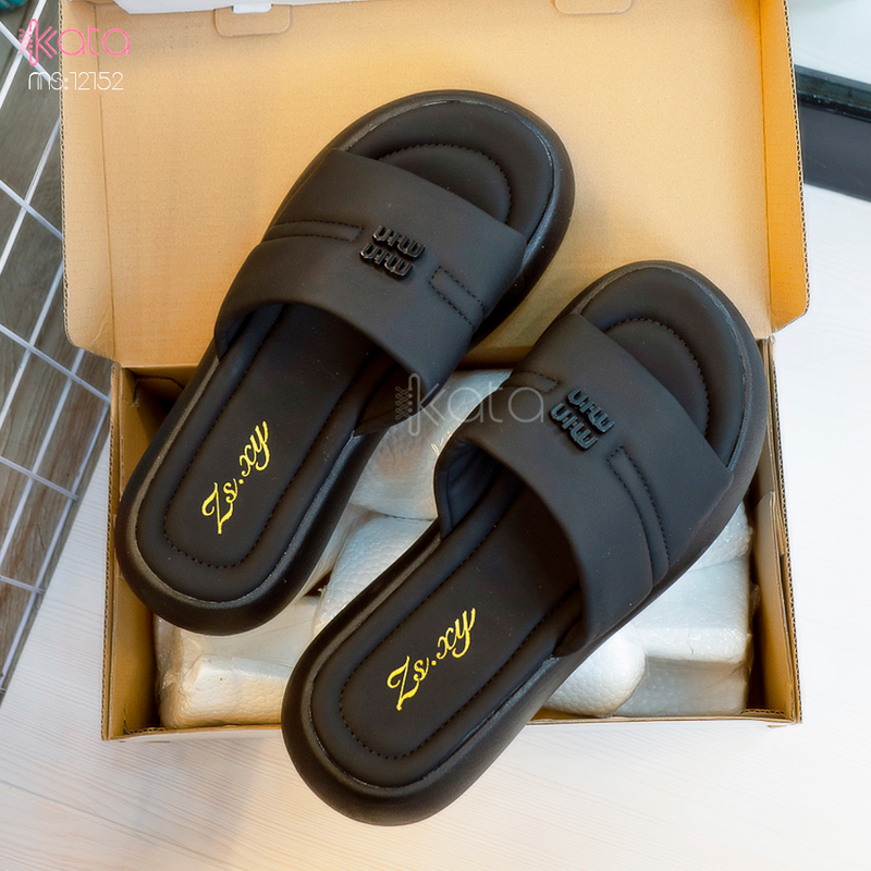 Dép cao đế dày nữ 12152