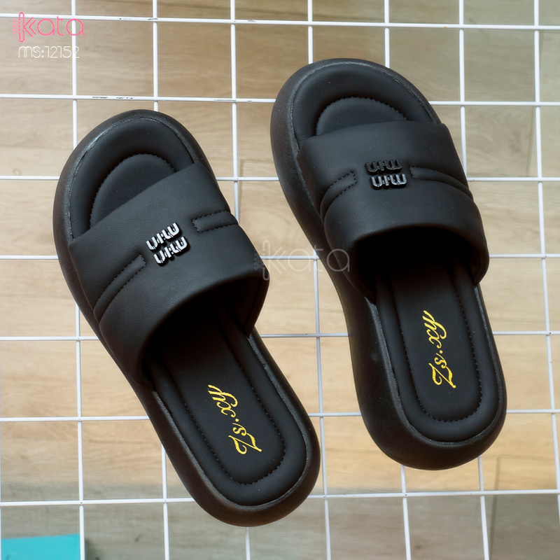 Dép cao đế dày nữ 12152