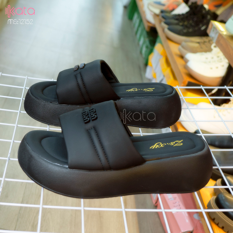 Dép cao đế dày nữ 12152