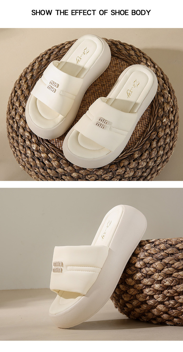 Dép cao đế dày nữ 12152