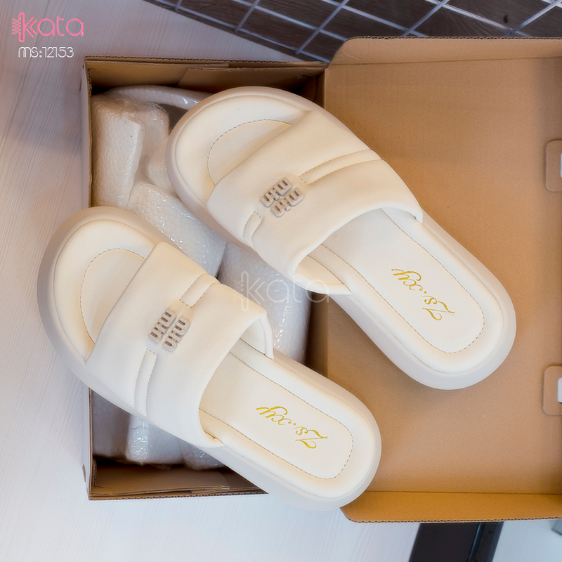 Dép cao đế dày nữ 12152