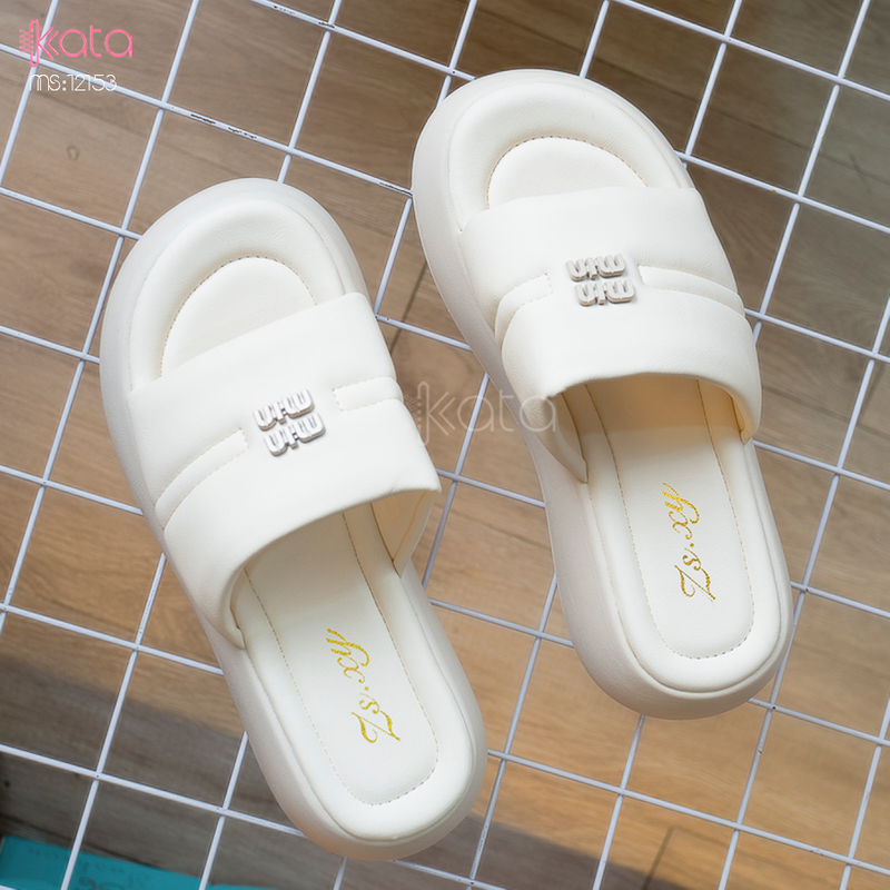 Dép cao đế dày nữ 12152
