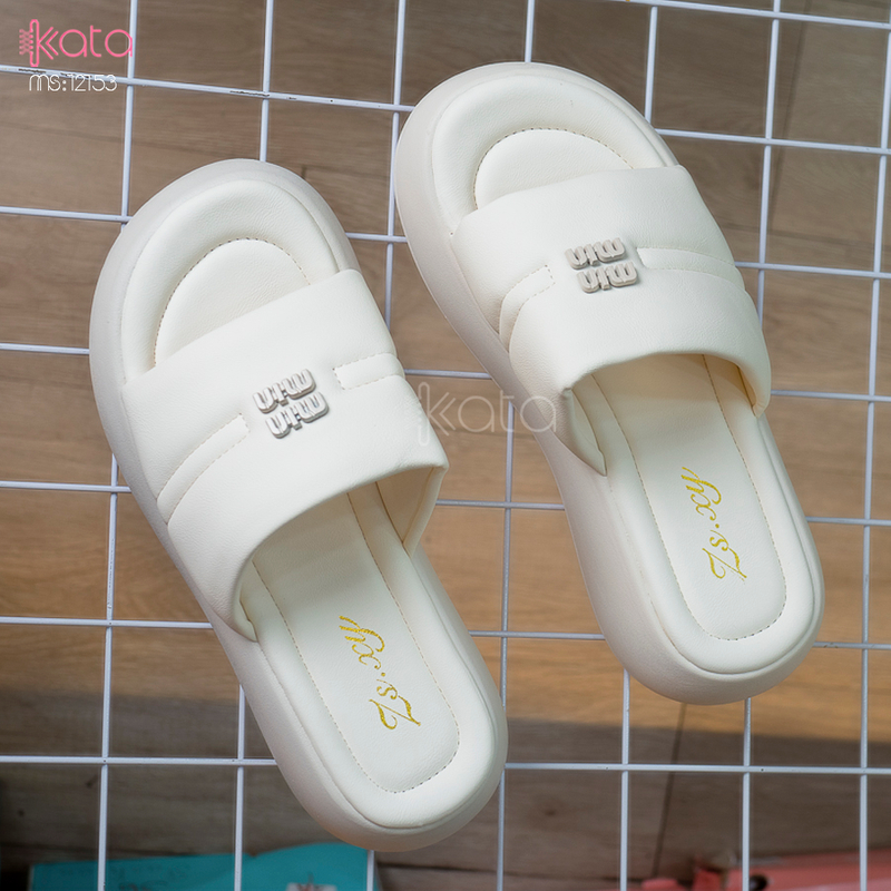 Dép cao đế dày nữ 12152