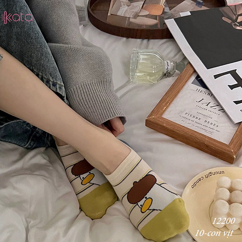 Tất vớ thuyền phim hoạt hình jacquard silicone chống trượt miệng cạn 12200