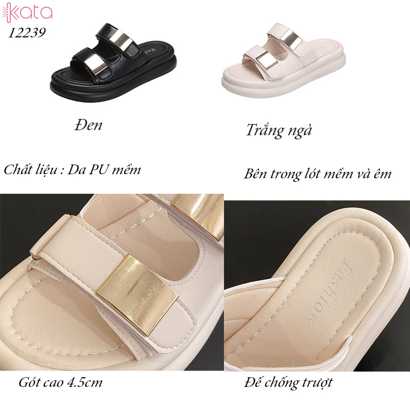 Dép đế dày nữ 12239