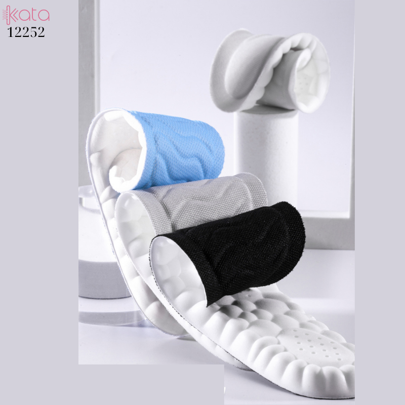 Lót giày thể thao PU siêu mềm Nam Nữ,đế dày chống sốc đứng lâu không mỏi 12252