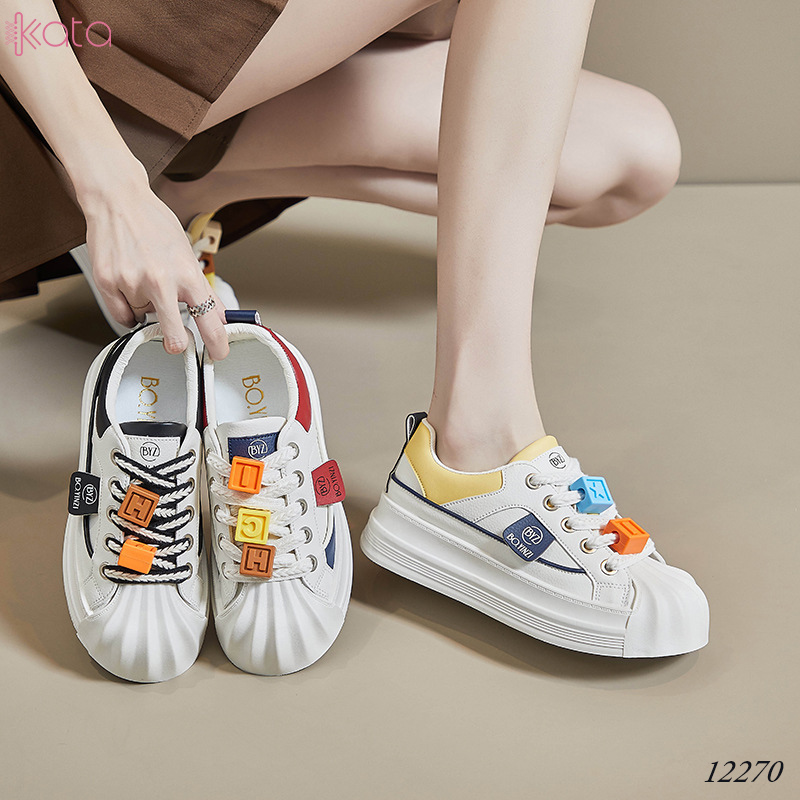 Giày thể thao nữ, giày dạo phố sinh viên phong cách Hàn Quốc 12272
