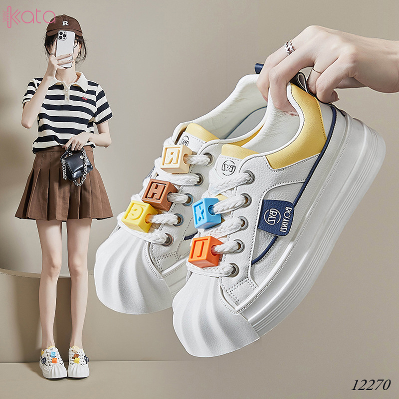 Giày thể thao nữ, giày dạo phố sinh viên phong cách Hàn Quốc 12272