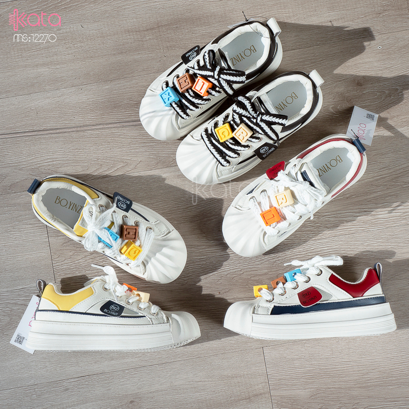 Giày thể thao nữ, giày dạo phố sinh viên phong cách Hàn Quốc 12272