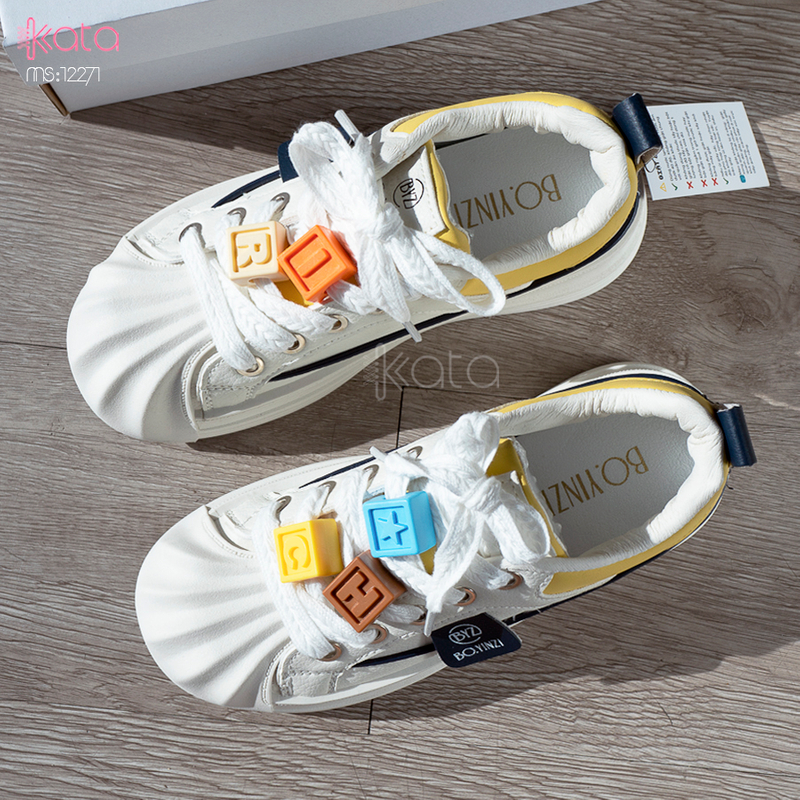Giày thể thao nữ, giày dạo phố sinh viên phong cách Hàn Quốc 12272