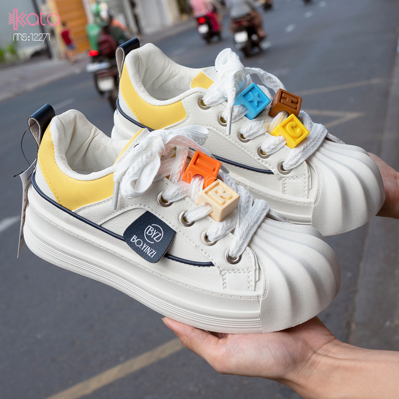 Giày thể thao nữ, giày dạo phố sinh viên phong cách Hàn Quốc 12272