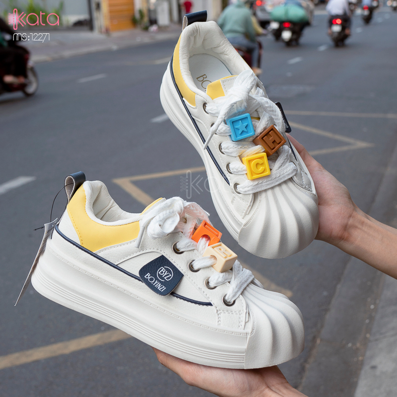 Giày thể thao nữ, giày dạo phố sinh viên phong cách Hàn Quốc 12272