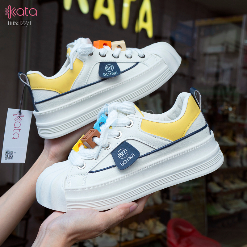 Giày thể thao nữ, giày dạo phố sinh viên phong cách Hàn Quốc 12272