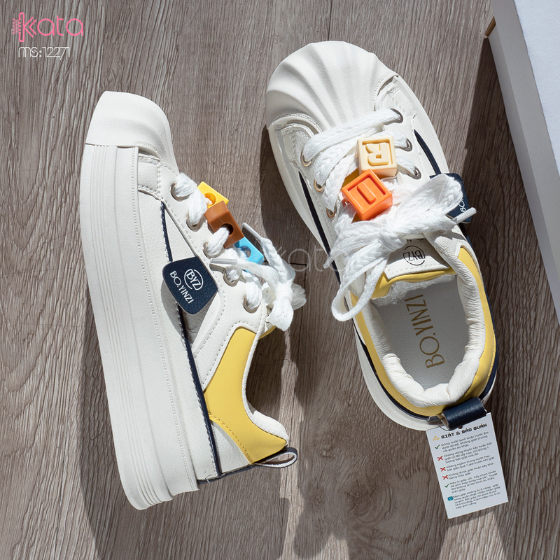 Giày thể thao nữ, giày dạo phố sinh viên phong cách Hàn Quốc 12272