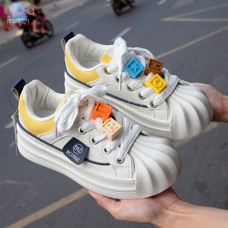 Giày thể thao nữ, giày dạo phố sinh viên phong cách Hàn Quốc 12272