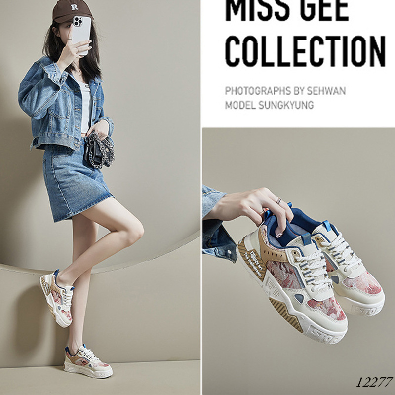 Giày thể thao nữ, giày dạo phố sinh viên phong cách Hàn Quốc 12279