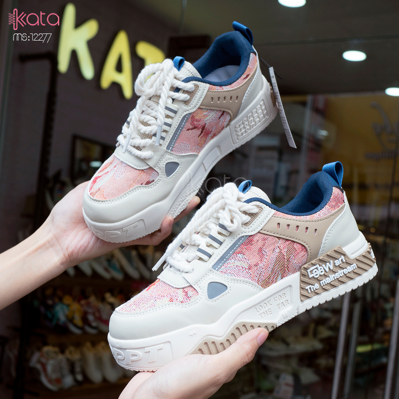 Giày thể thao nữ, giày dạo phố sinh viên phong cách Hàn Quốc 12279