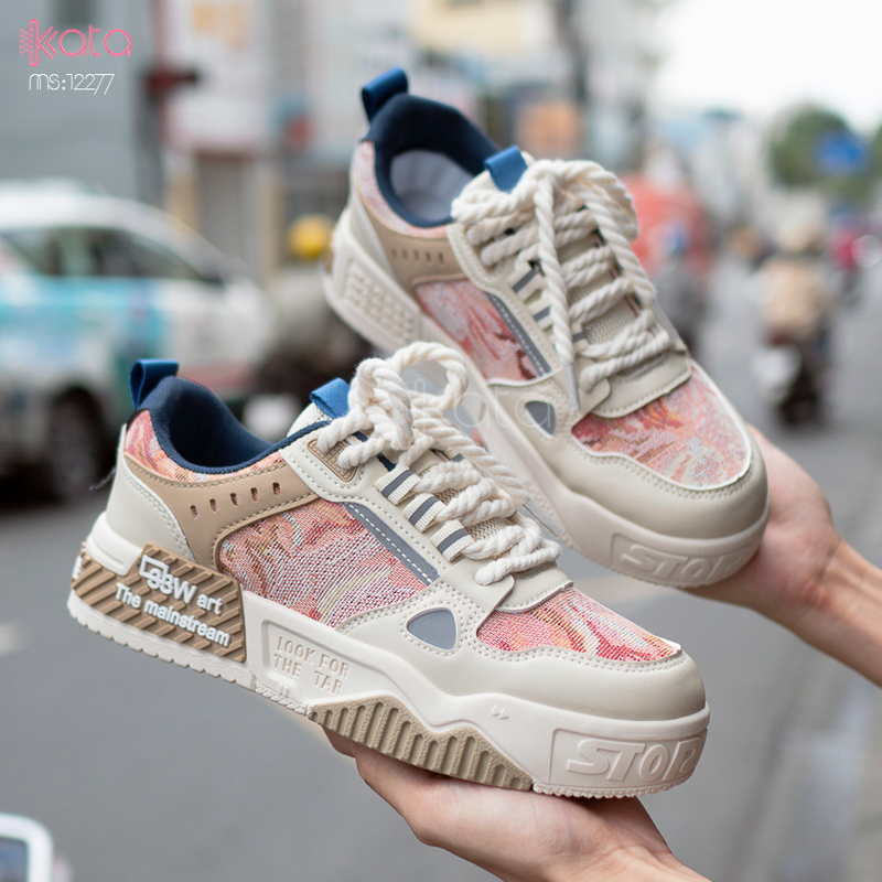 Giày thể thao nữ, giày dạo phố sinh viên phong cách Hàn Quốc 12279