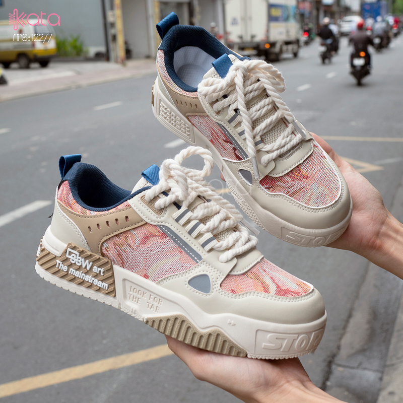 Giày thể thao nữ, giày dạo phố sinh viên phong cách Hàn Quốc 12279