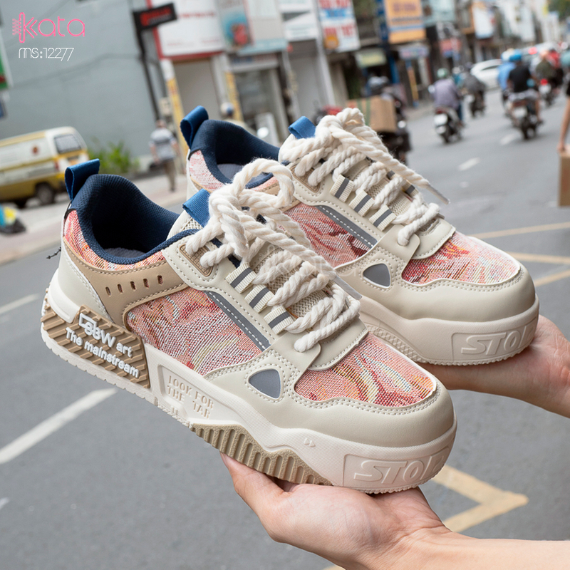 Giày thể thao nữ, giày dạo phố sinh viên phong cách Hàn Quốc 12279