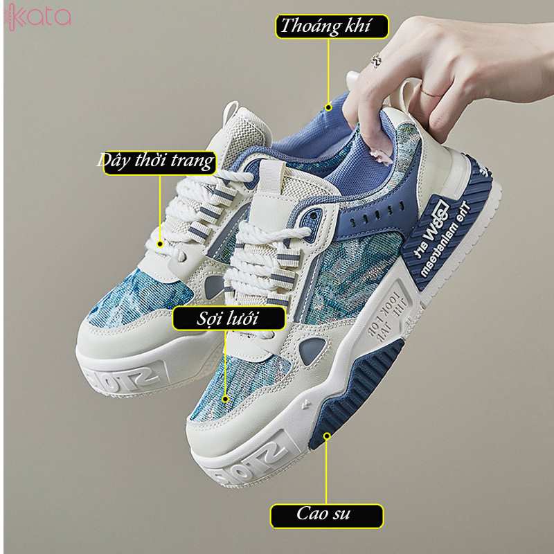 Giày thể thao nữ, giày dạo phố sinh viên phong cách Hàn Quốc 12279