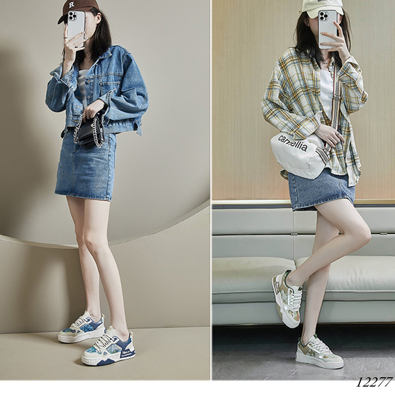 Giày thể thao nữ, giày dạo phố sinh viên phong cách Hàn Quốc 12279