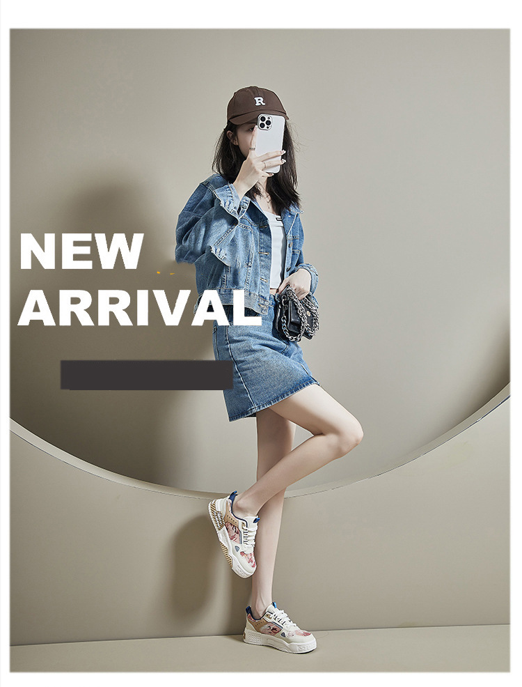 Giày thể thao nữ, giày dạo phố sinh viên phong cách Hàn Quốc 12279