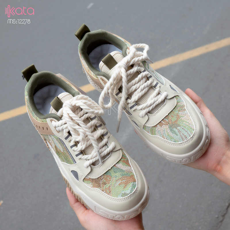 Giày thể thao nữ, giày dạo phố sinh viên phong cách Hàn Quốc 12279