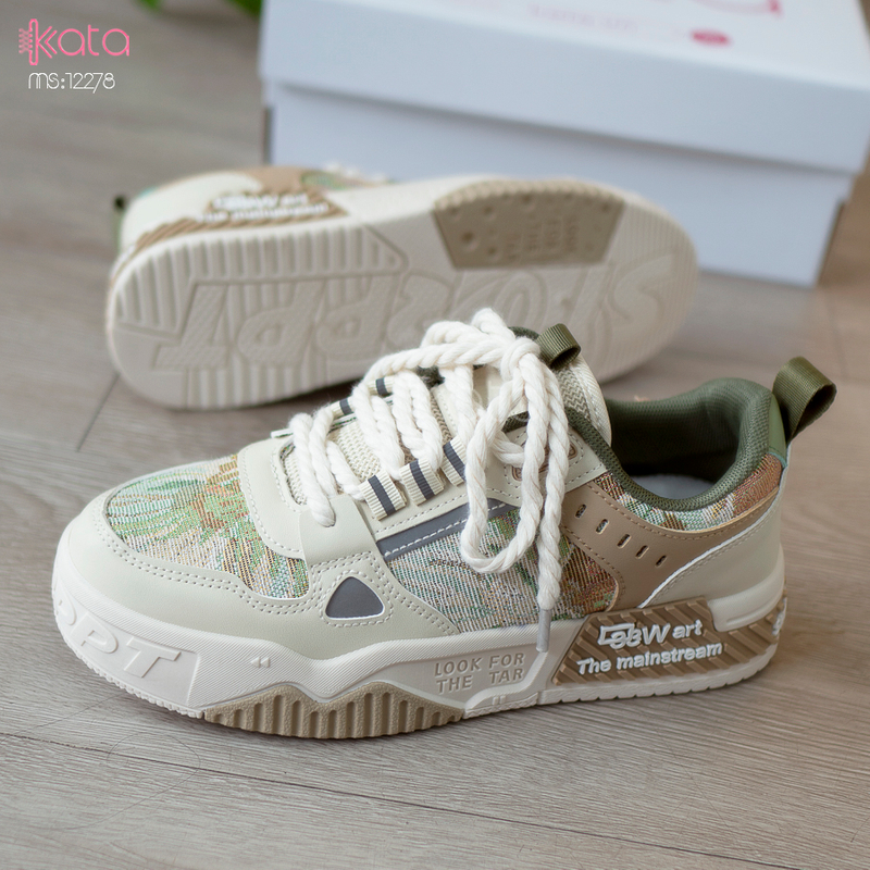 Giày thể thao nữ, giày dạo phố sinh viên phong cách Hàn Quốc 12279