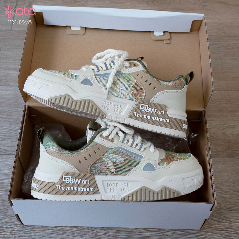 Giày thể thao nữ, giày dạo phố sinh viên phong cách Hàn Quốc 12279