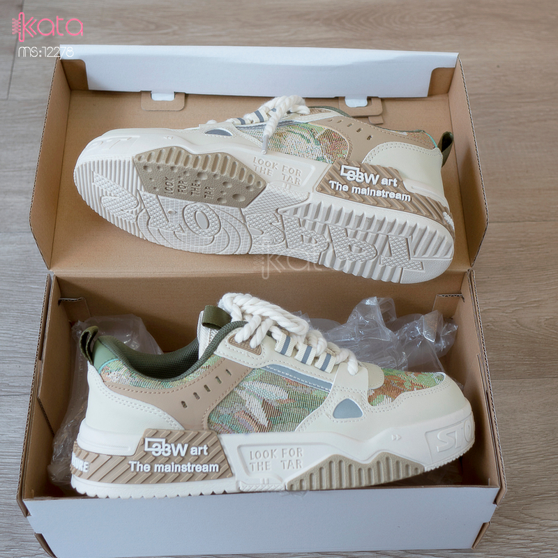 Giày thể thao nữ, giày dạo phố sinh viên phong cách Hàn Quốc 12279