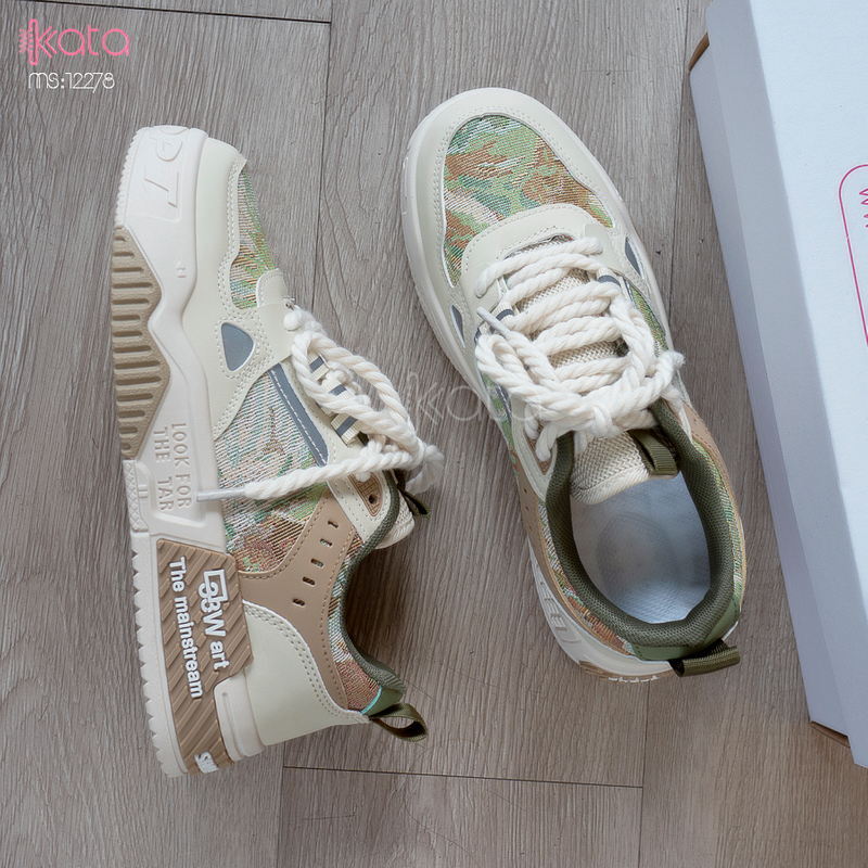 Giày thể thao nữ, giày dạo phố sinh viên phong cách Hàn Quốc 12279