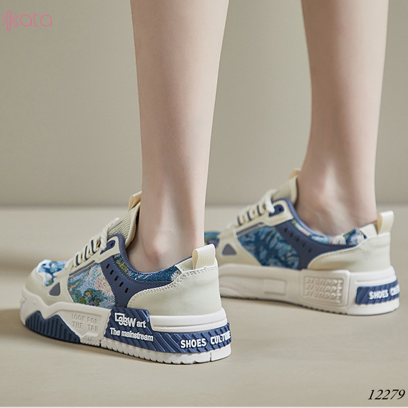 Giày thể thao nữ, giày dạo phố sinh viên phong cách Hàn Quốc 12279