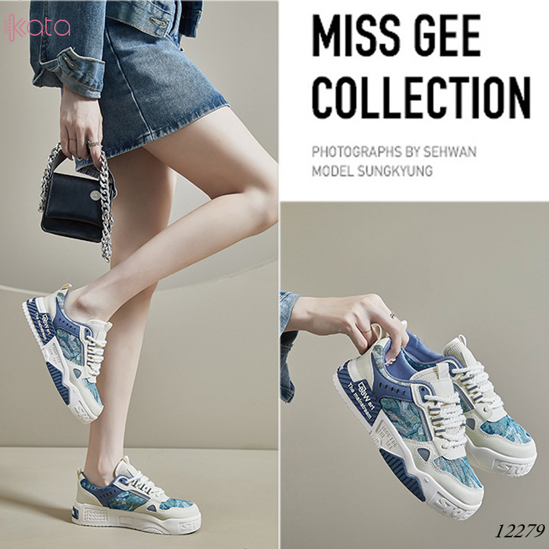 Giày thể thao nữ, giày dạo phố sinh viên phong cách Hàn Quốc 12279