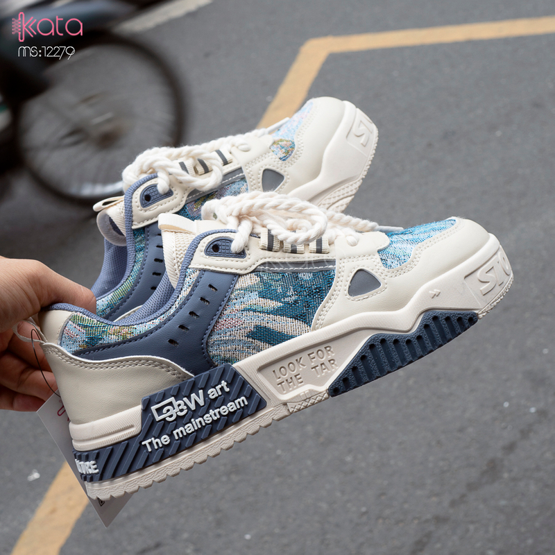 Giày thể thao nữ, giày dạo phố sinh viên phong cách Hàn Quốc 12279