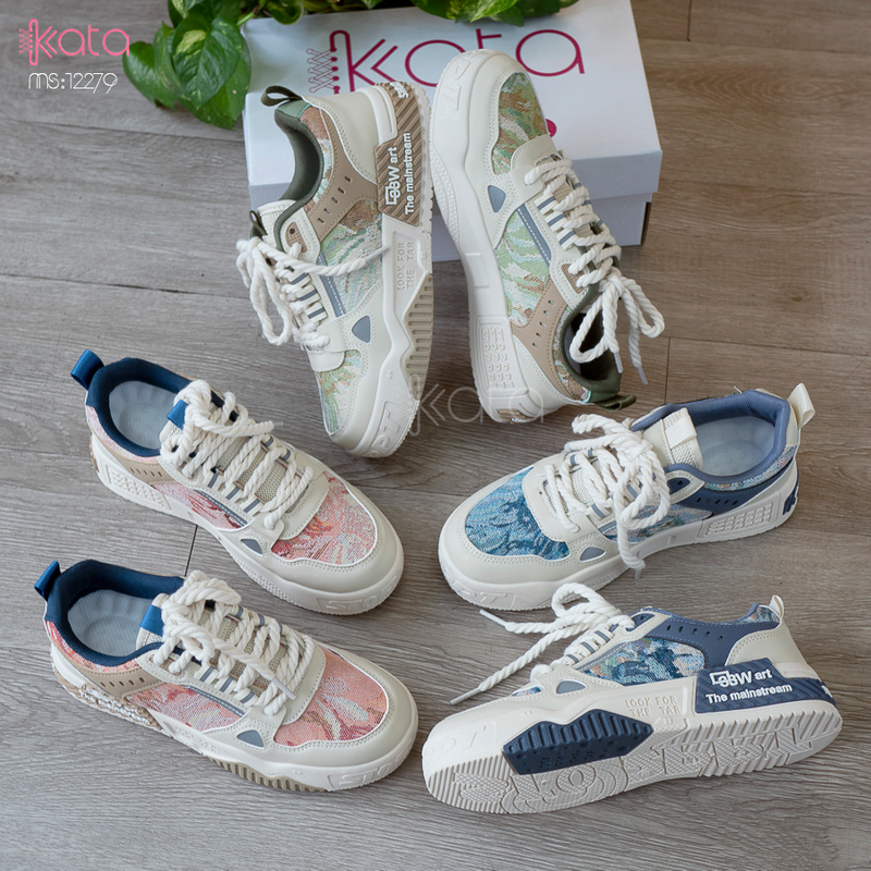 Giày thể thao nữ, giày dạo phố sinh viên phong cách Hàn Quốc 12279