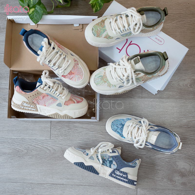 Giày thể thao nữ, giày dạo phố sinh viên phong cách Hàn Quốc 12279