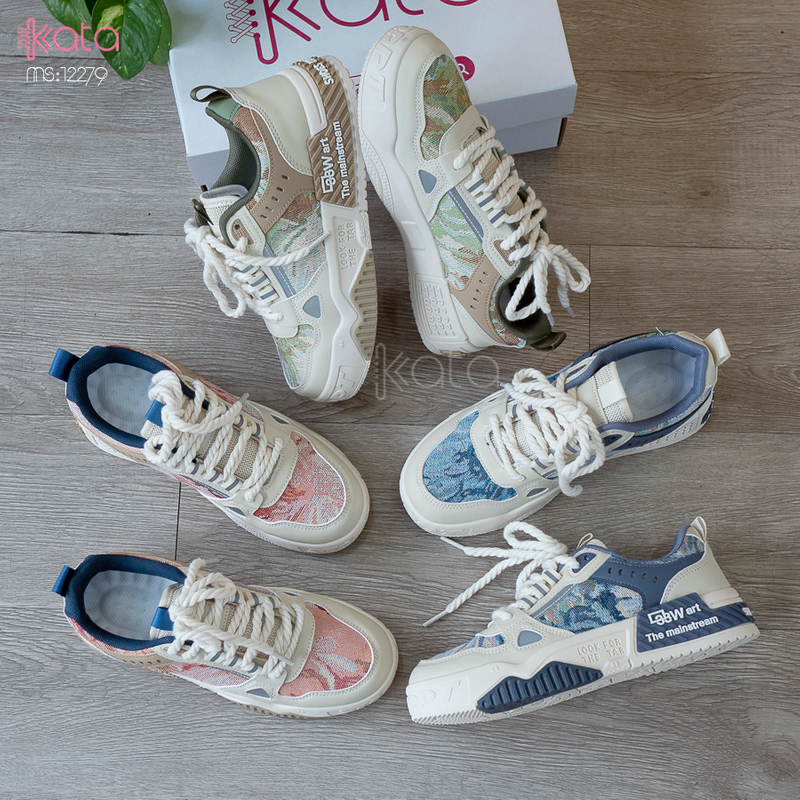 Giày thể thao nữ, giày dạo phố sinh viên phong cách Hàn Quốc 12279