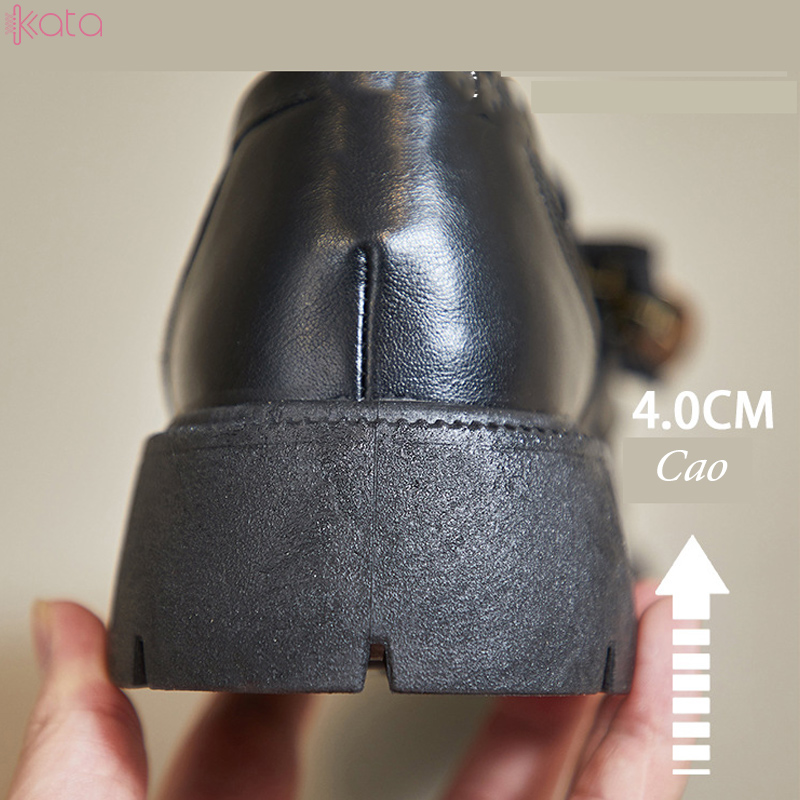 Giày slipon nữ giày lười dạo phố phong cách Hàn Quốc 12281