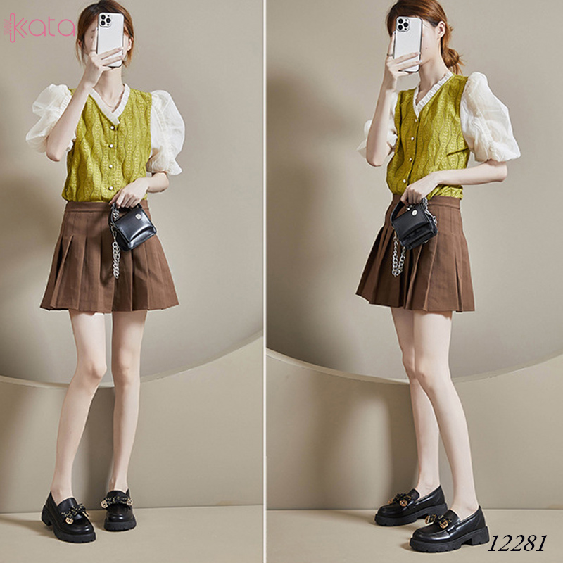 Giày slipon nữ giày lười dạo phố phong cách Hàn Quốc 12281