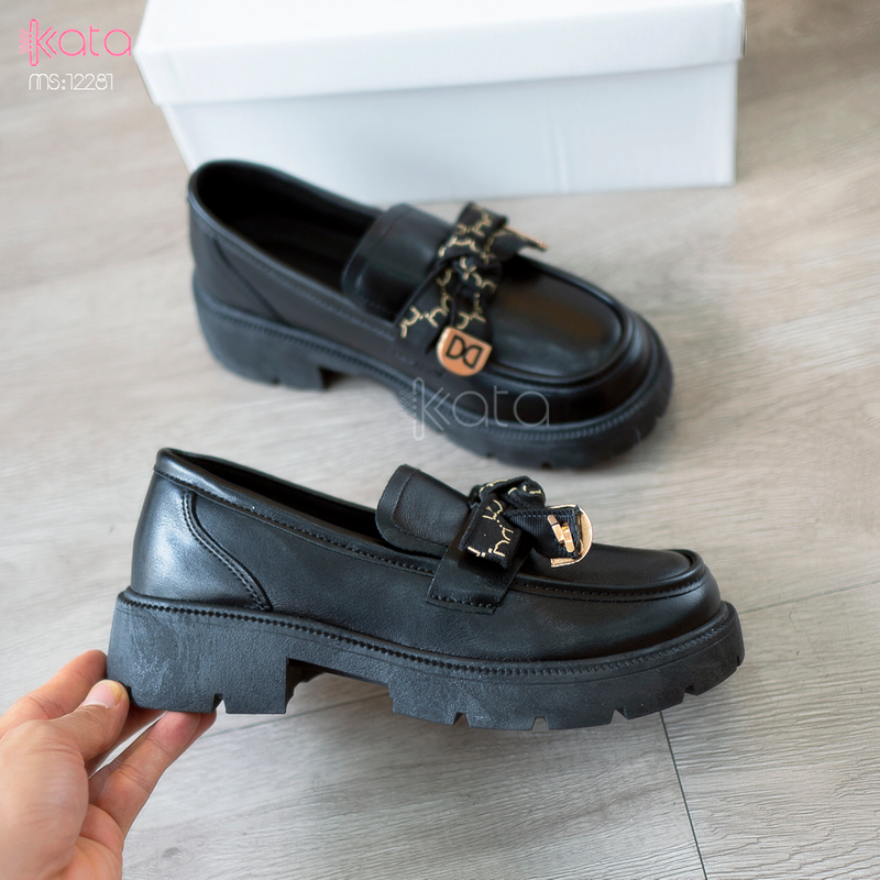 Giày slipon nữ giày lười dạo phố phong cách Hàn Quốc 12281