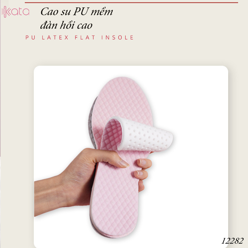 Lót giày thể thao kháng khuẩn,khử mùi,thấm hút mồ hôi,đế mềm giảm xóc Nam Nữ 12282