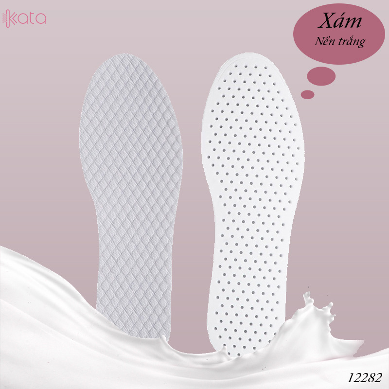 Lót giày thể thao kháng khuẩn,khử mùi,thấm hút mồ hôi,đế mềm giảm xóc Nam Nữ 12282