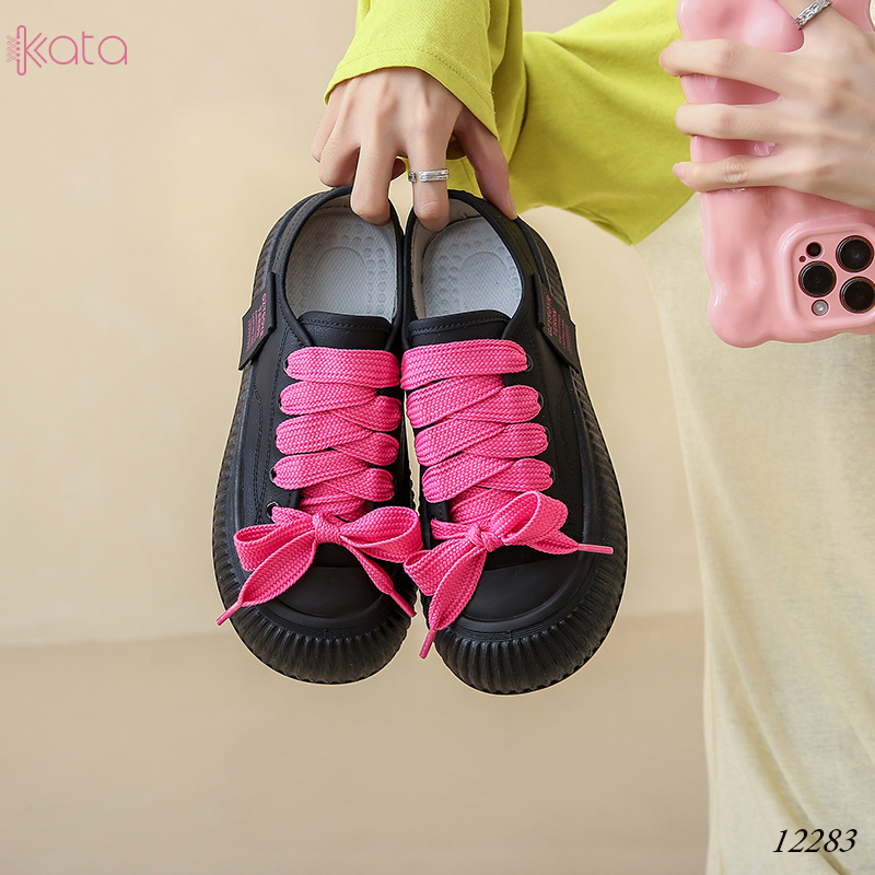 Giày thể thao nữ, đế dày tăng chiều cao phong cách Hàn Quốc 12284