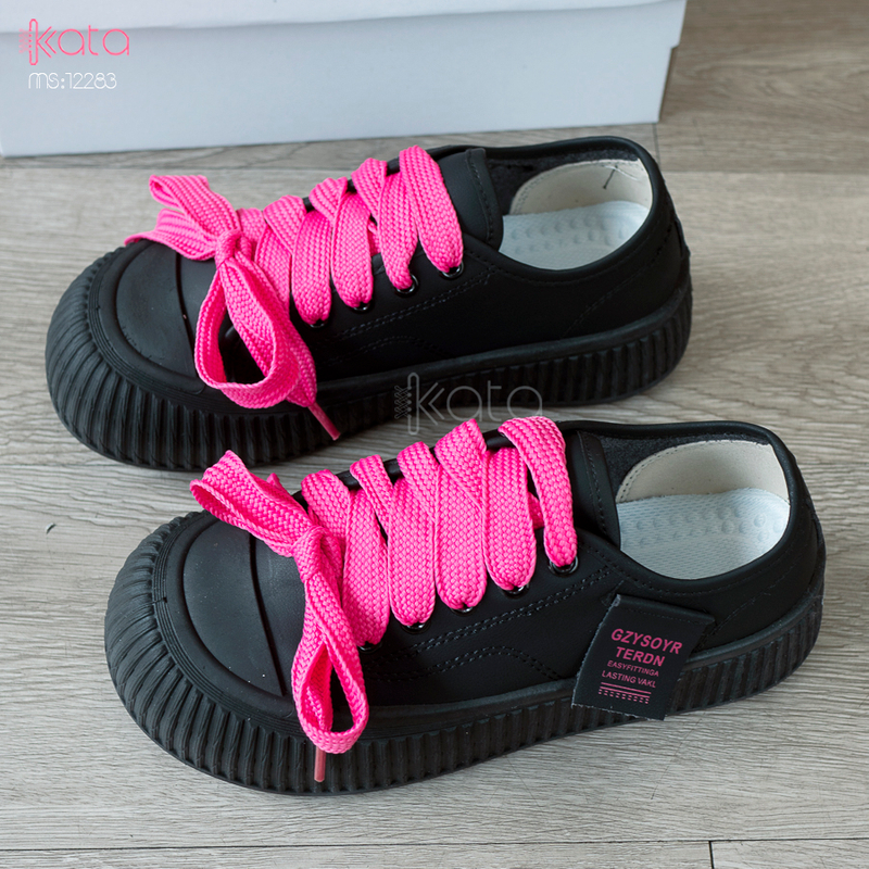 Giày thể thao nữ, đế dày tăng chiều cao phong cách Hàn Quốc 12284